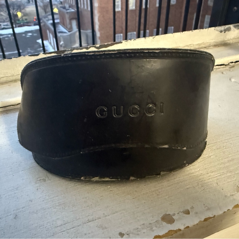 Gucci Horsebit Early 2000's Wrap Shield Sunglasses (Vintage) - Picture 11 of 12
